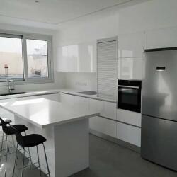 Heaven Kitchen Is Made Of Mdf In White Glossy Finish